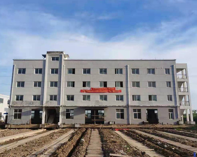 南京市某办公楼平移抬升